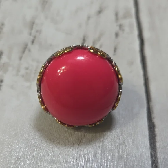 Plunder Pink and Gold Accent Ring - Picture 2 of 5